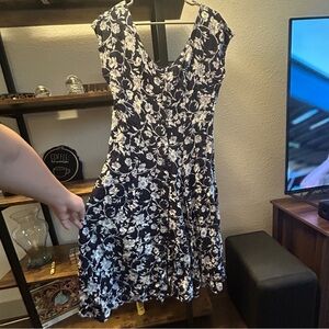 MODA INT’L Floral Midi Dress